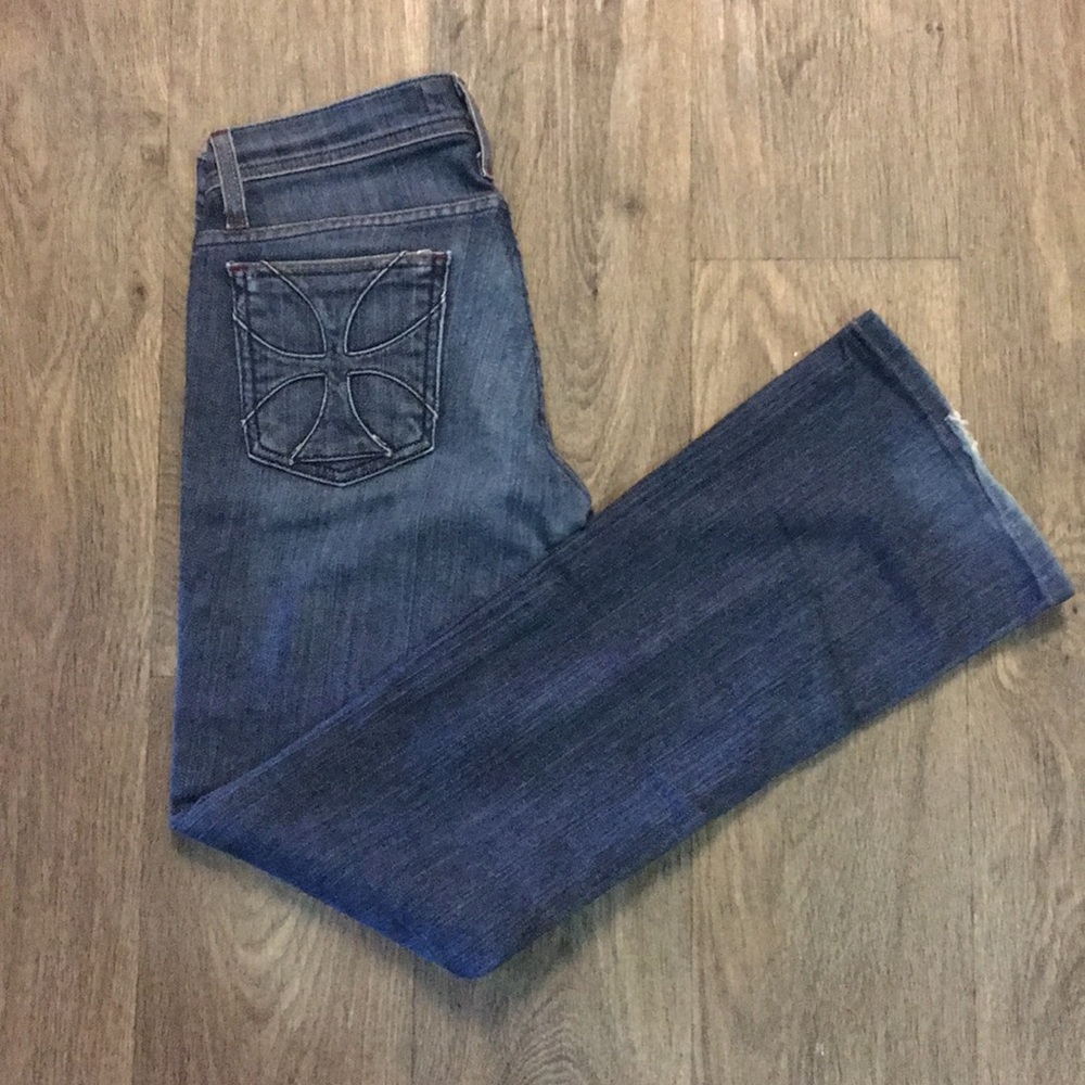 Habitual dark denim boot cut jeans